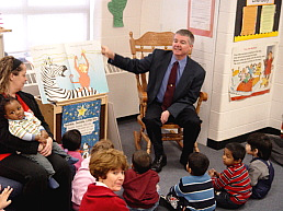 Literacy Day Book Reading Military Trail PS